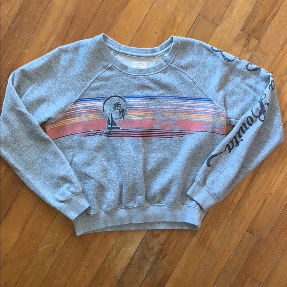 Billabong | Vintage Inspired Cropped Crew!